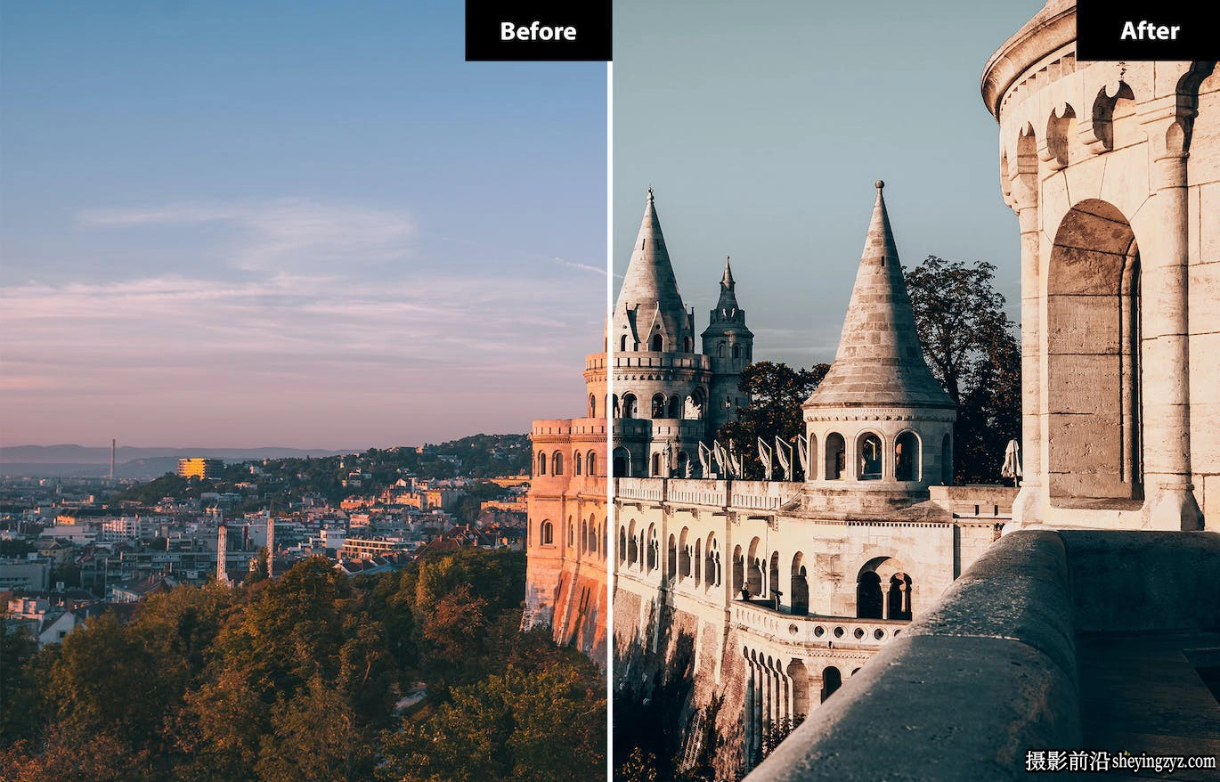 城市旅拍风光调色LR预设手机LR预设 Budapest Lightroom Presets