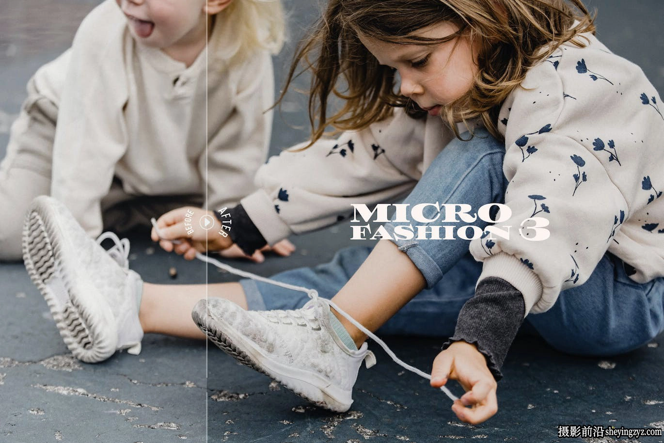 时尚儿童电影人像LR预设手机LR预设 Microfashion kids editorial