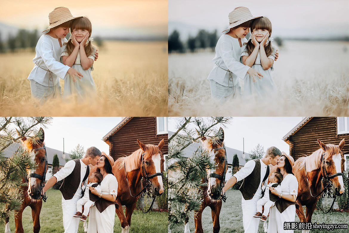 乡村旅行摄影后期调色LR预设Country Living Lightroom Presets