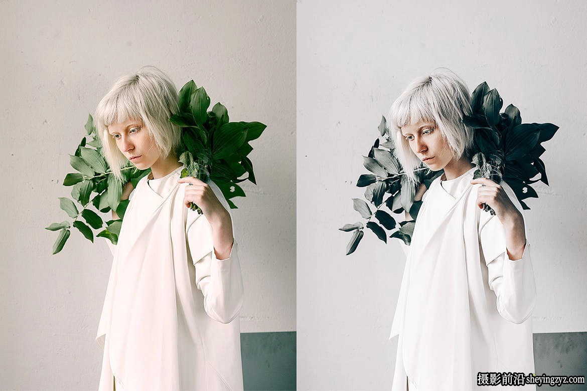 极简灰白调摄影调色LR预设 Lightroom Presets-Minimalistic White
