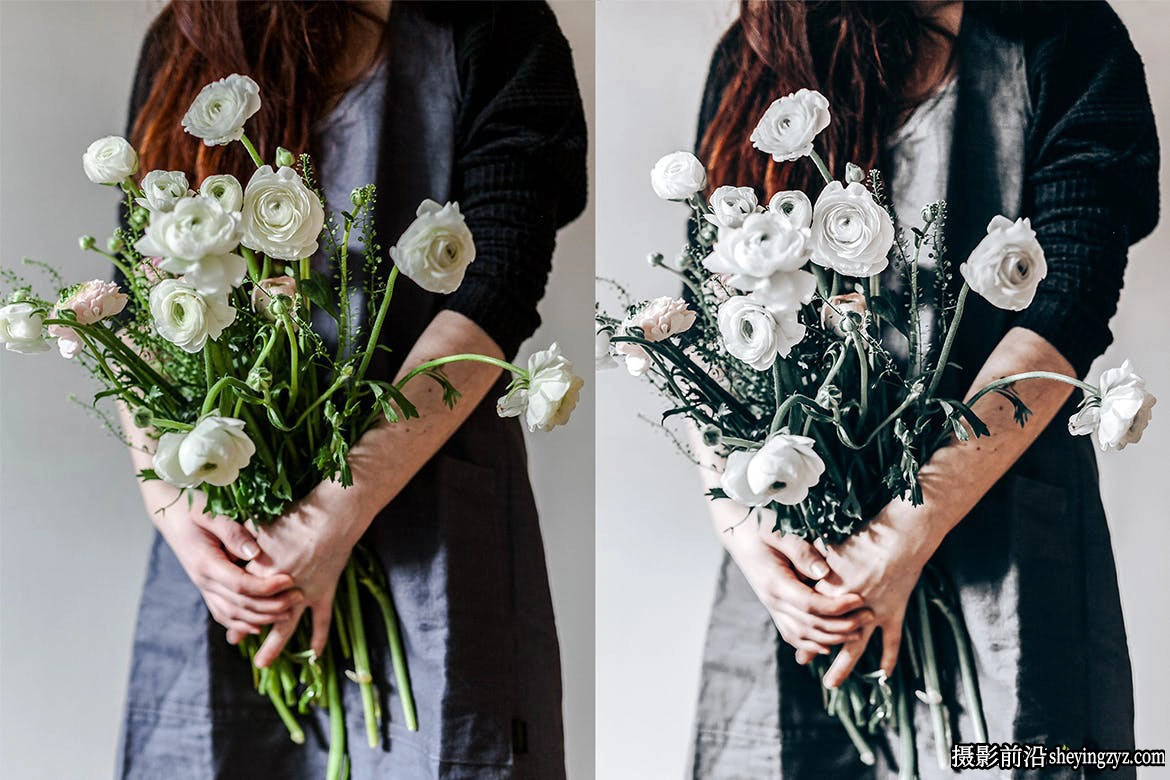 极简灰白调摄影调色LR预设 Lightroom Presets-Minimalistic White