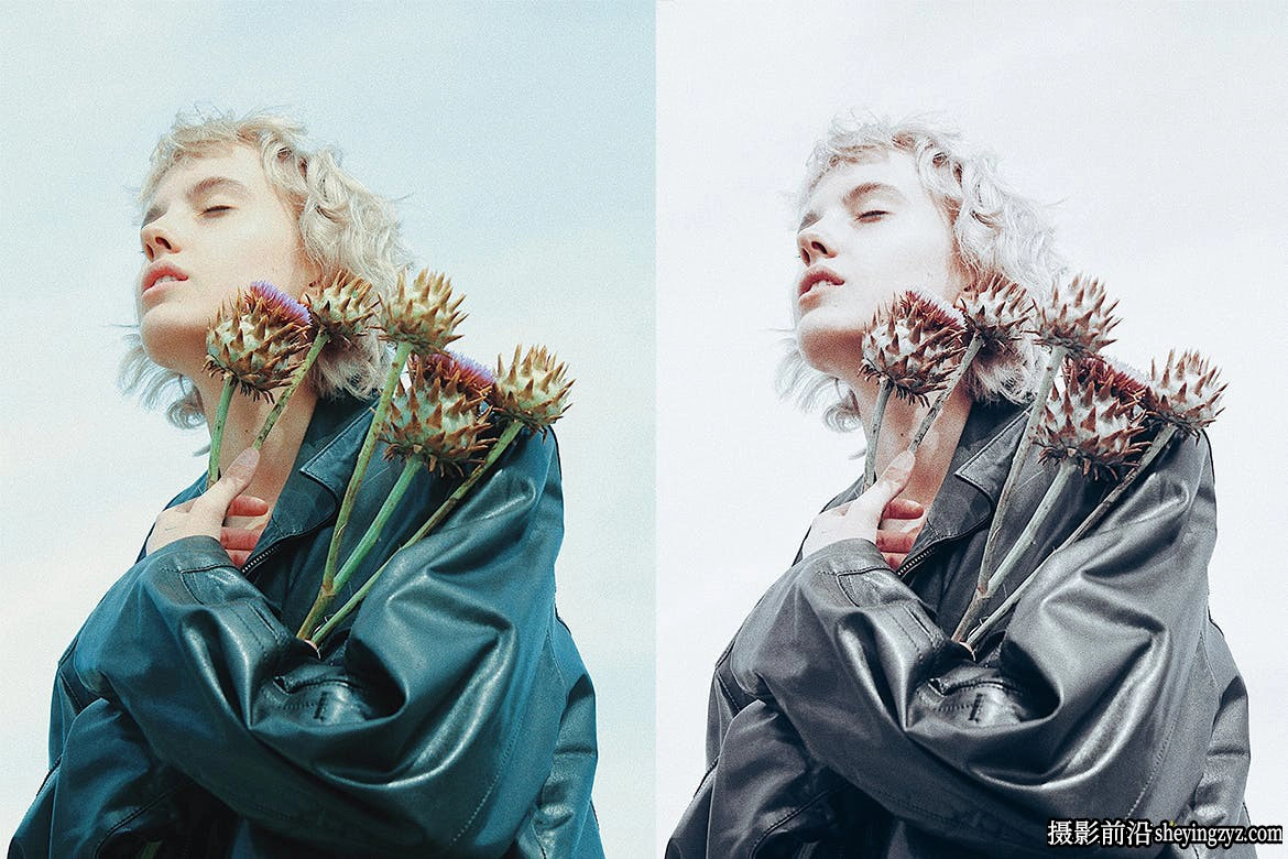 极简灰白调摄影调色LR预设 Lightroom Presets-Minimalistic White