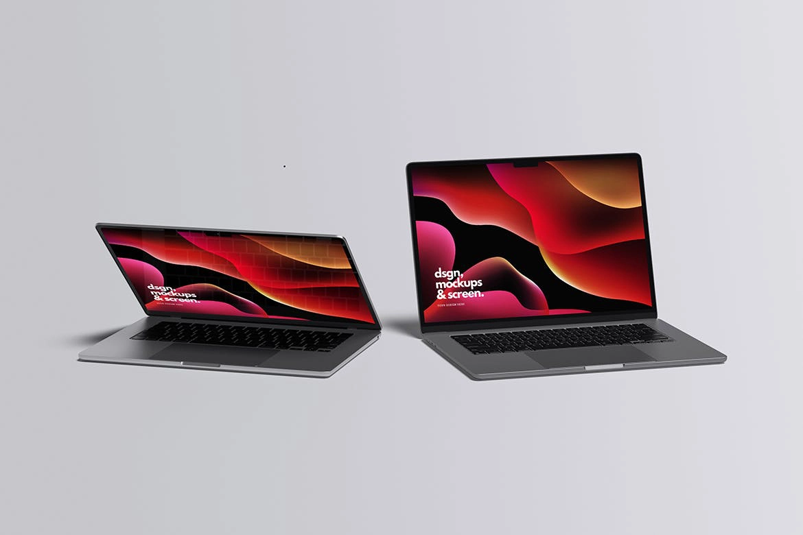 Macbookpro苹果电脑样机模型