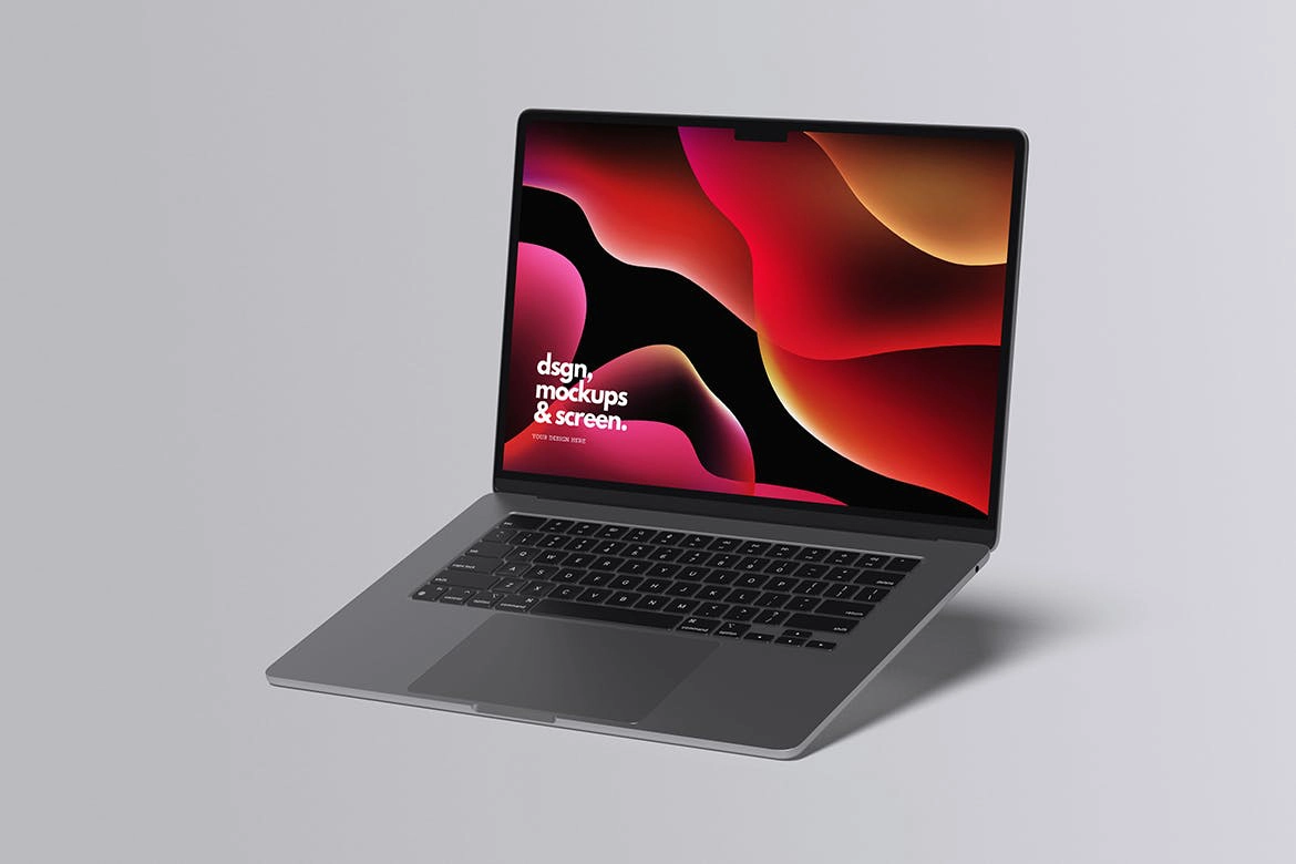 Macbookpro苹果电脑样机模型