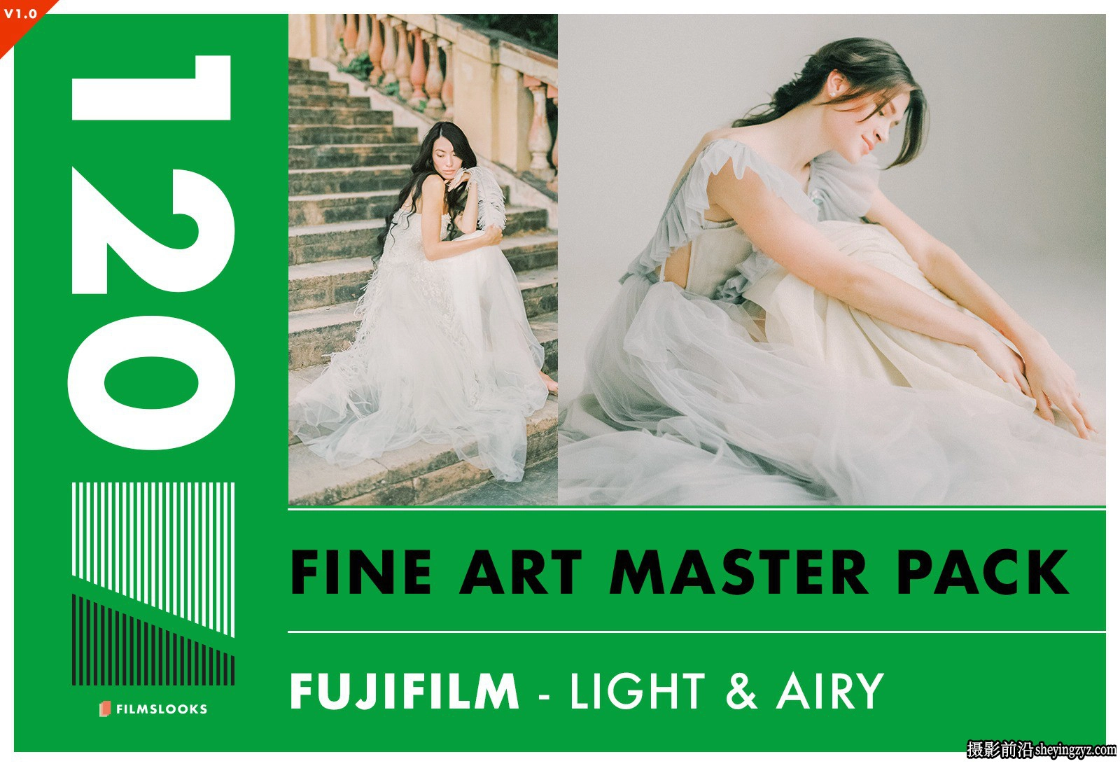 富士电影胶片Lightroom预设 FilmsLooks - Fujifilm Master Pack