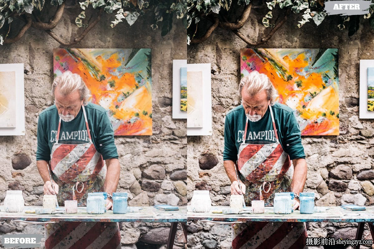 免费LR预设-电影街拍涂鸦LR预设 Movie Living Lightroom Presets