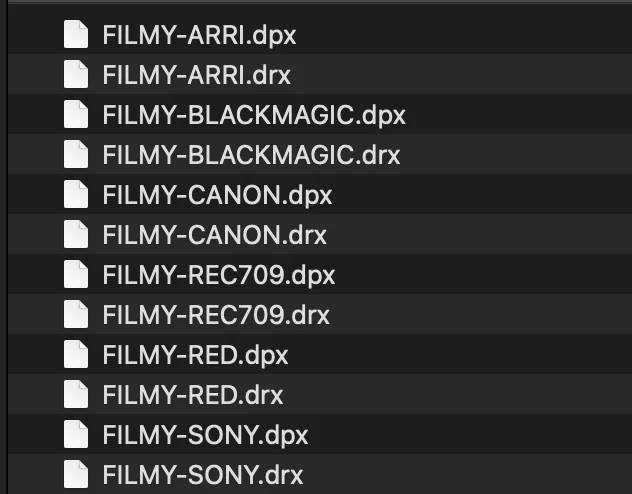 电影模拟达芬奇节点+LUT预设 FilmyColor – Filmy PowerGrade+LUTs