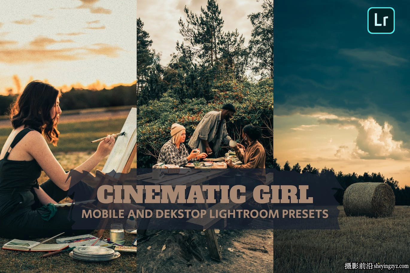 免费LR预设电影风光后期调色LR预设Cinematic Gir Lightroom Presets