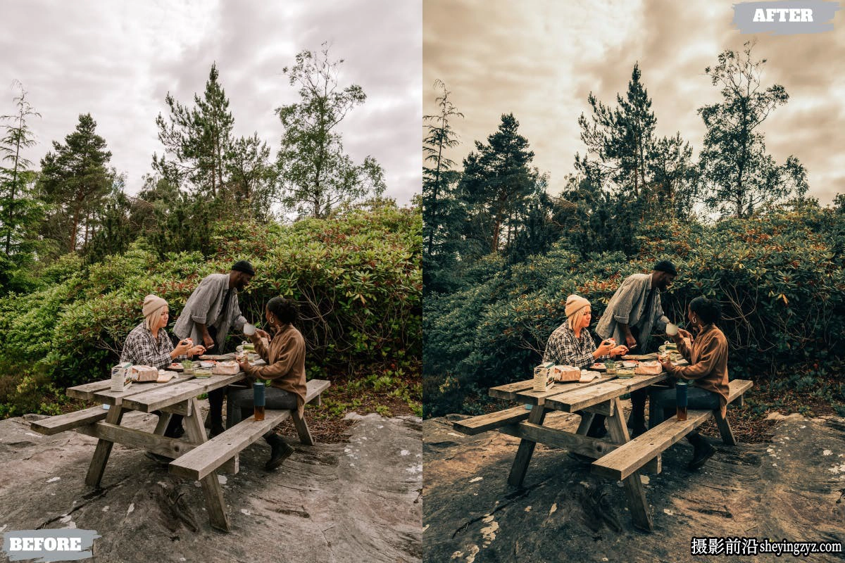 免费LR预设电影风光后期调色LR预设Cinematic Gir Lightroom Presets