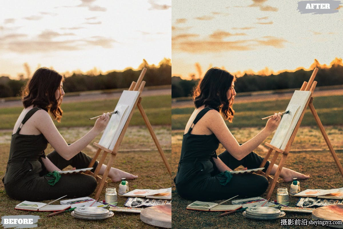 免费LR预设电影风光后期调色LR预设Cinematic Gir Lightroom Presets