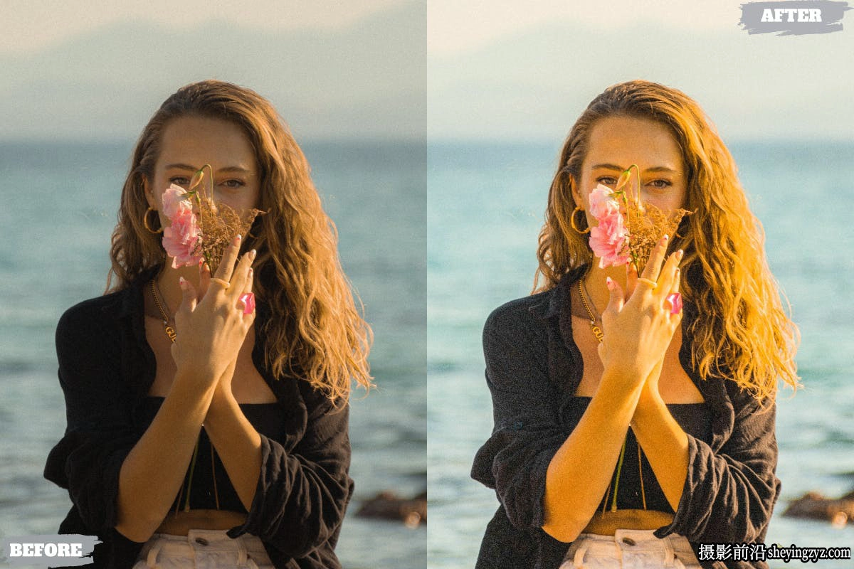 免费LR预设-暖色胶片人像LR预设 Glowing Effec Lightroom Presets