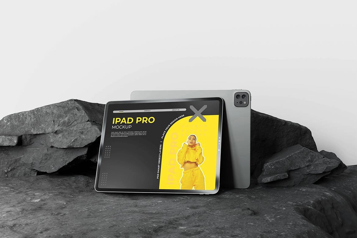 iPadPro平板电脑样机,平板展示样机