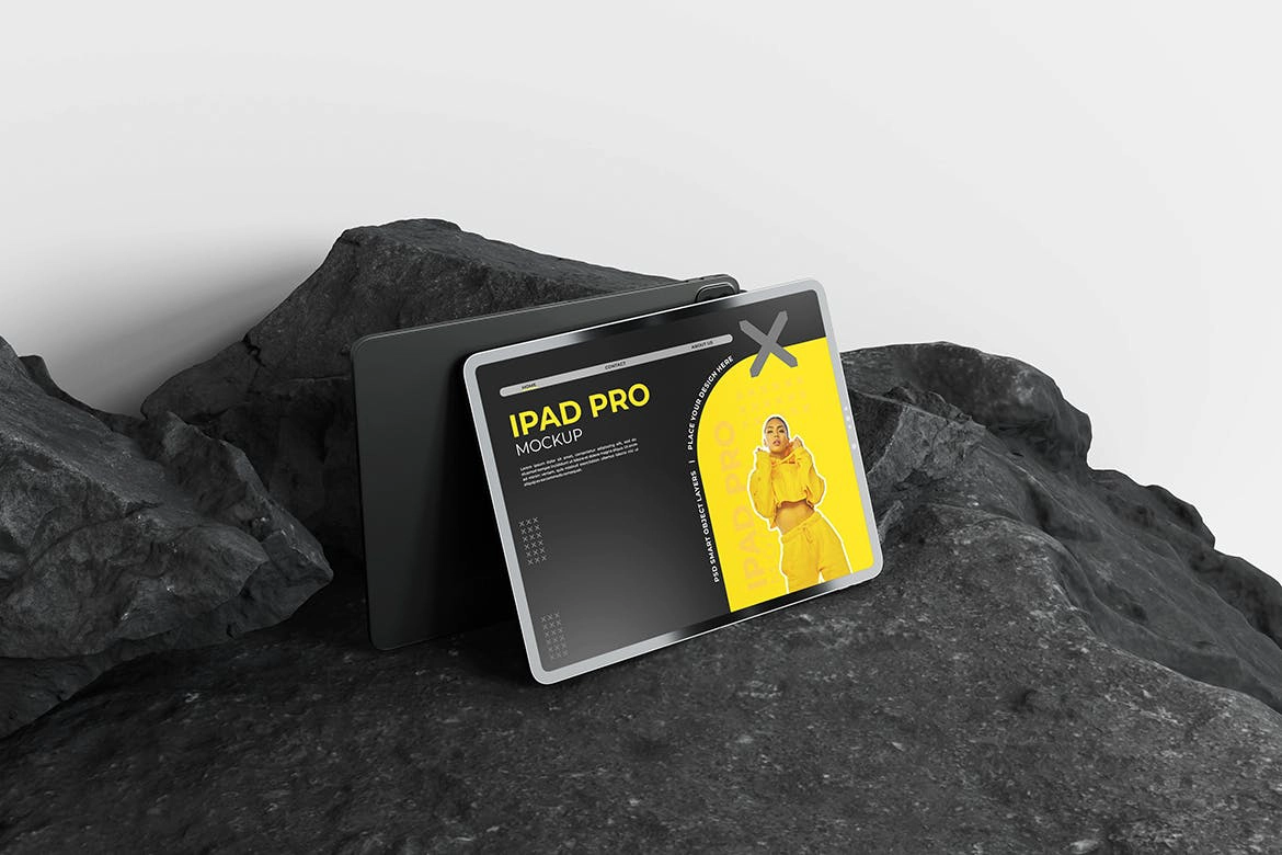 iPadPro平板电脑样机,平板展示样机