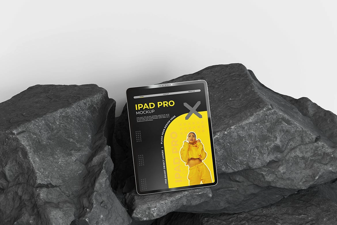 iPadPro平板电脑样机,平板展示样机