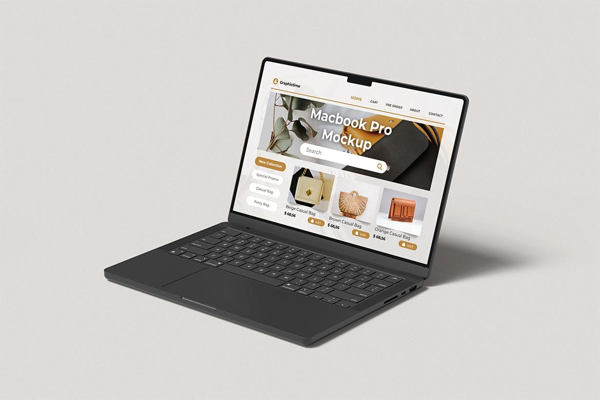 MacBookPro电脑样机,电脑产品样机