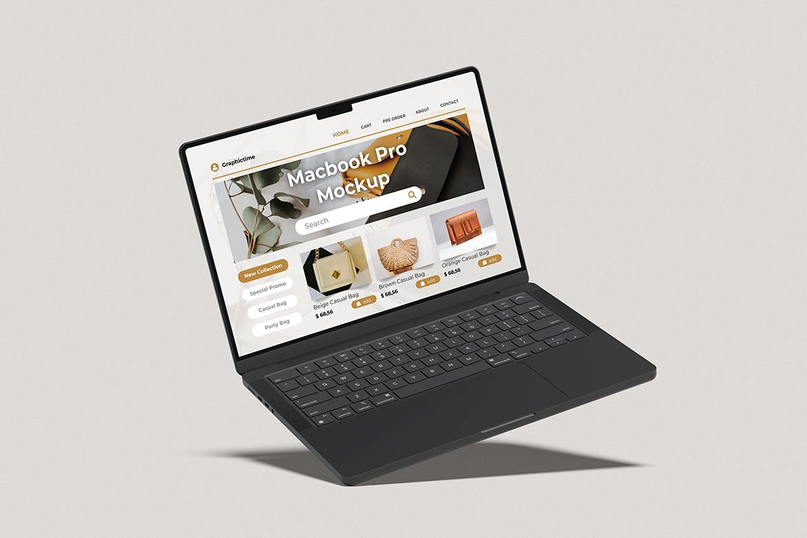 MacBookPro电脑样机,电脑产品样机