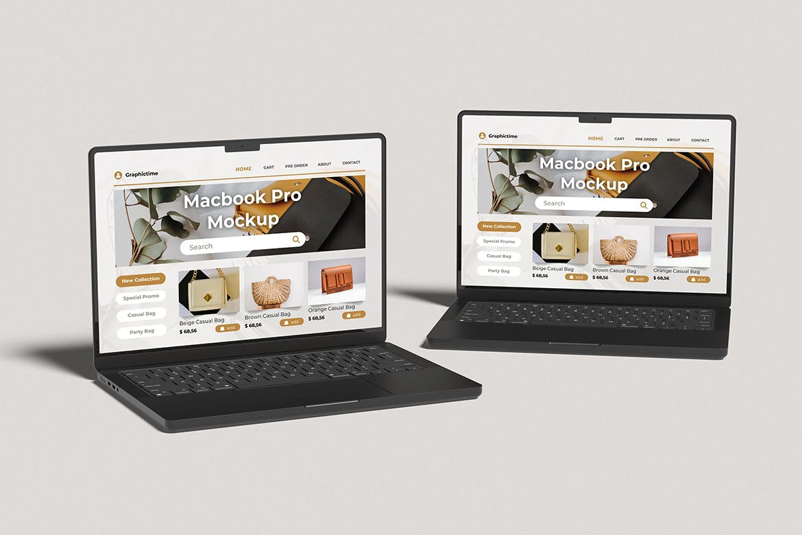 MacBookPro电脑样机,电脑产品样机