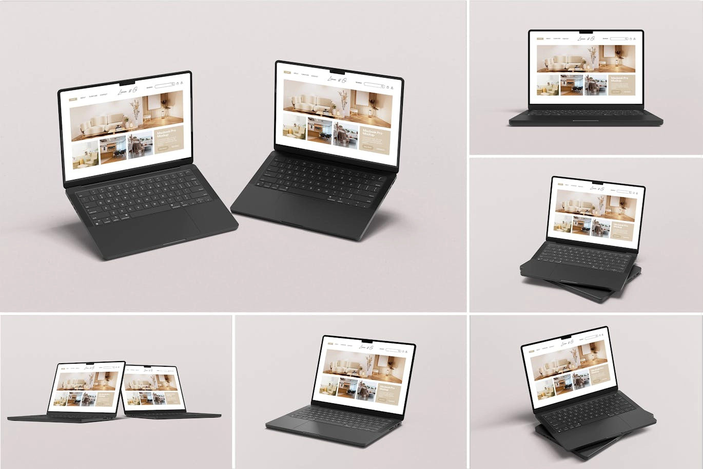 MacbookPro样机,笔记本电脑样机