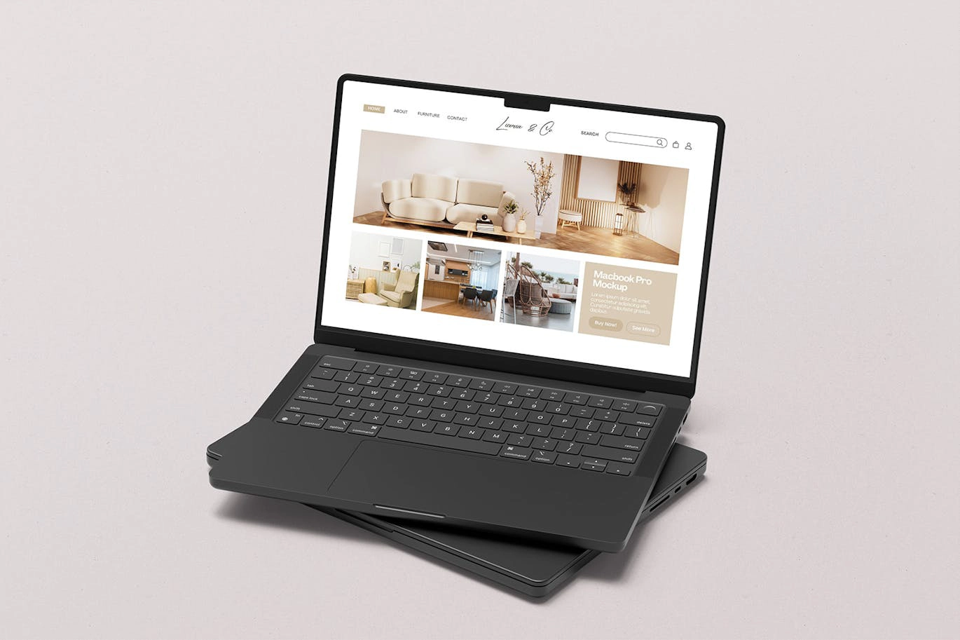 MacbookPro样机,笔记本电脑样机