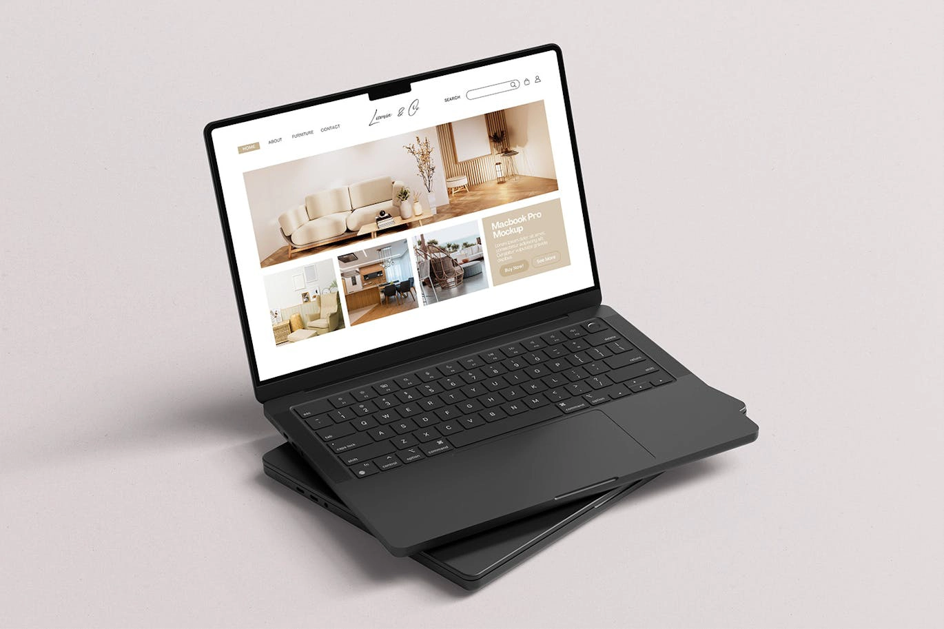 MacbookPro样机,笔记本电脑样机