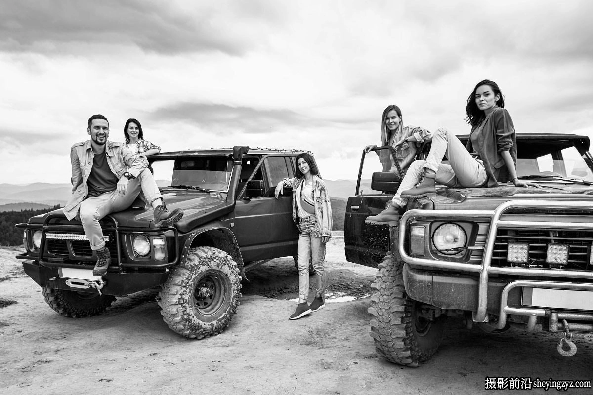 经典黑白电影胶片LR预设Phlearn Black &amp; White Lightroom Presets