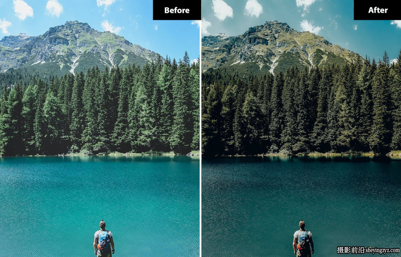 旅拍电影风光调色LR预设手机LR预设 Landscape Lightroom presets