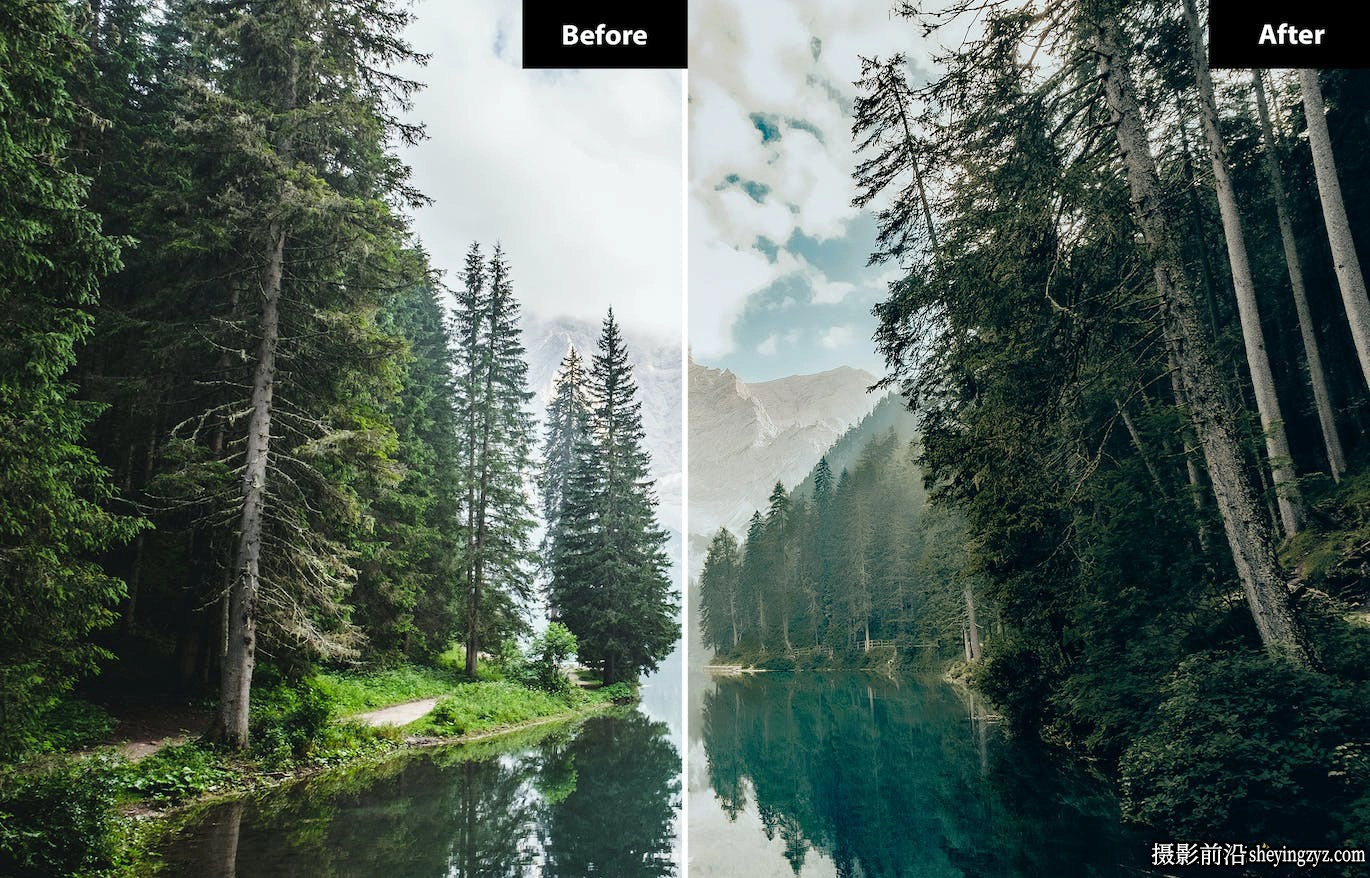 旅拍电影风光调色LR预设手机LR预设 Landscape Lightroom presets