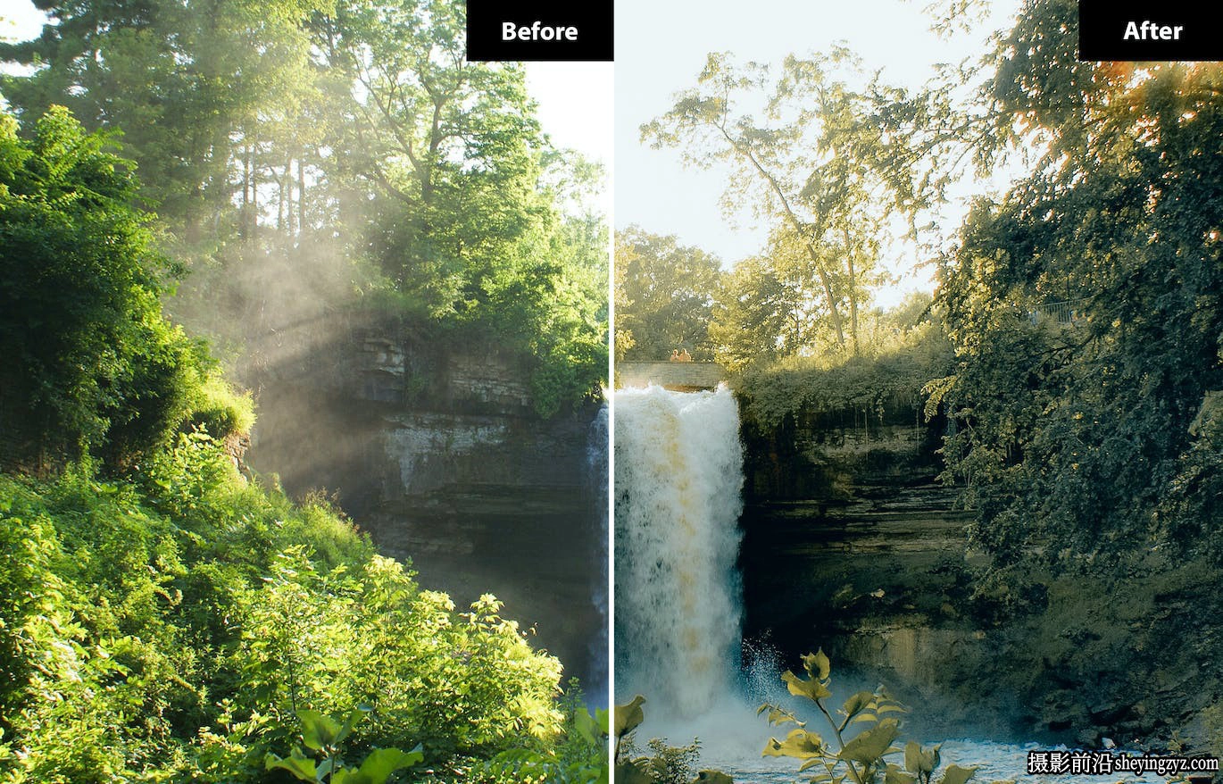 旅拍电影风光调色LR预设手机LR预设 Landscape Lightroom presets