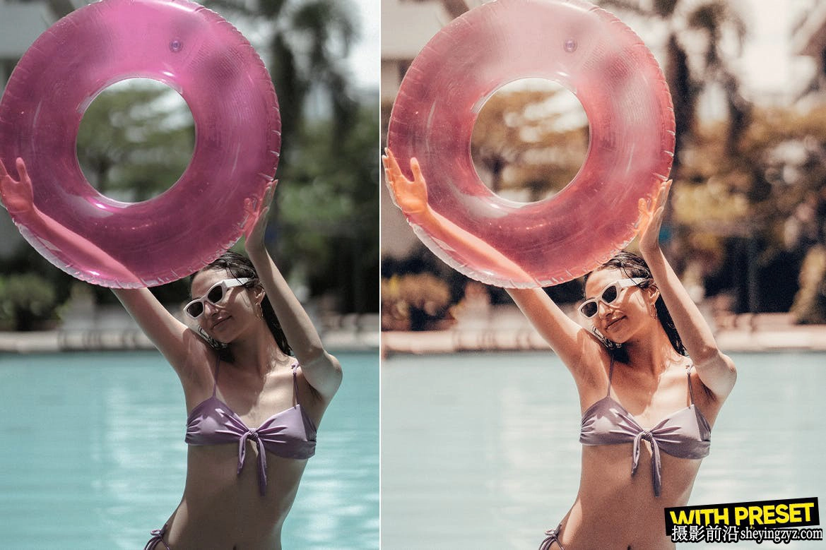 柔和胶片人像LR预设手机LR预设 Pastel Summer Lightroom Presets