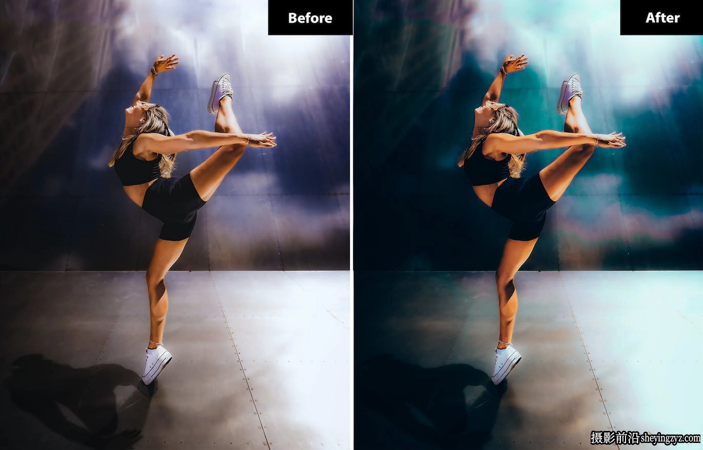 青橙色电影风光人像lr预设手机预设Orange&amp;Teal Lightroom Presets