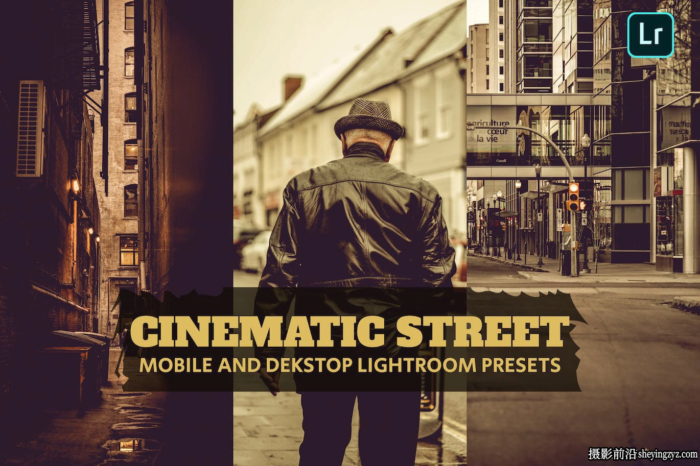 城市街道复古电影色彩LR预设手机LR预设Cinematic Lightroom Presets