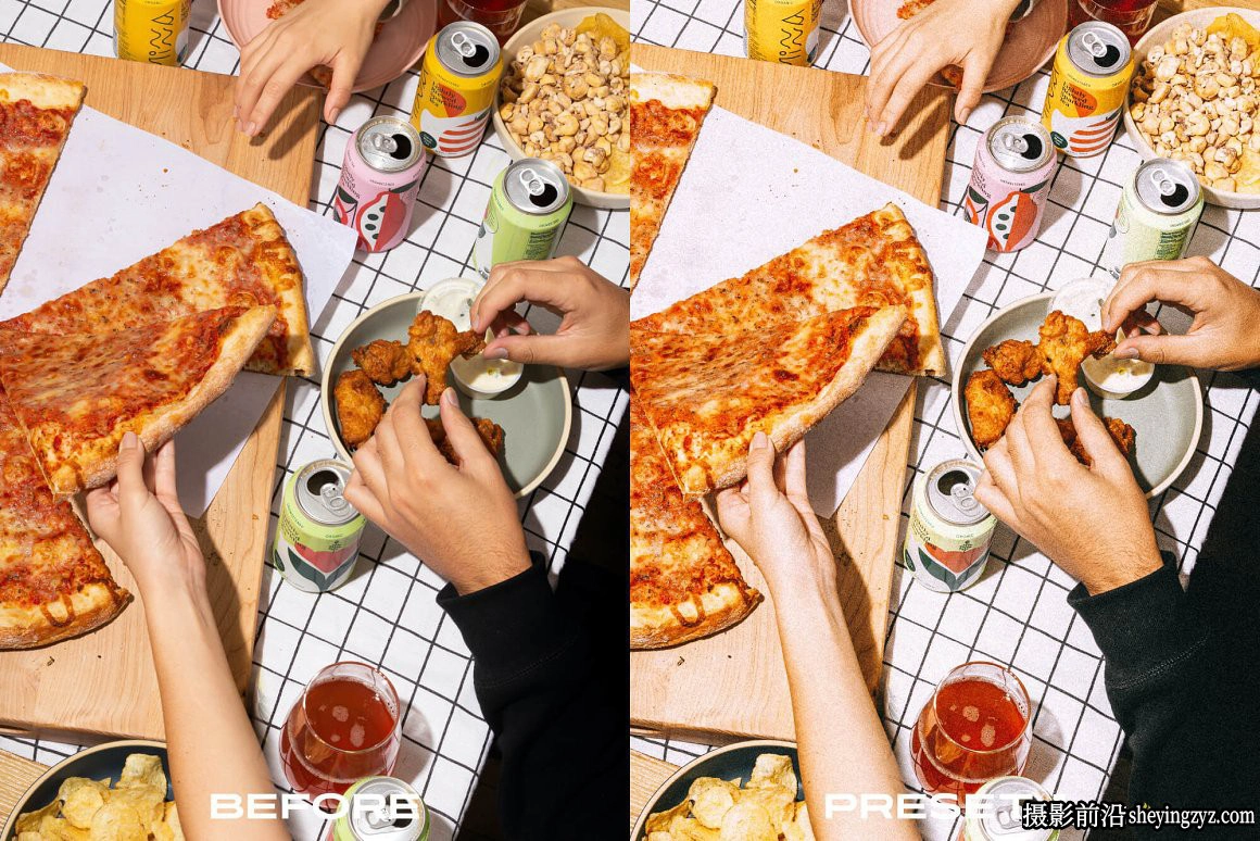 干净美食摄影胶片色彩LR预设升级版lr预设 Yummy Lightroom Presets