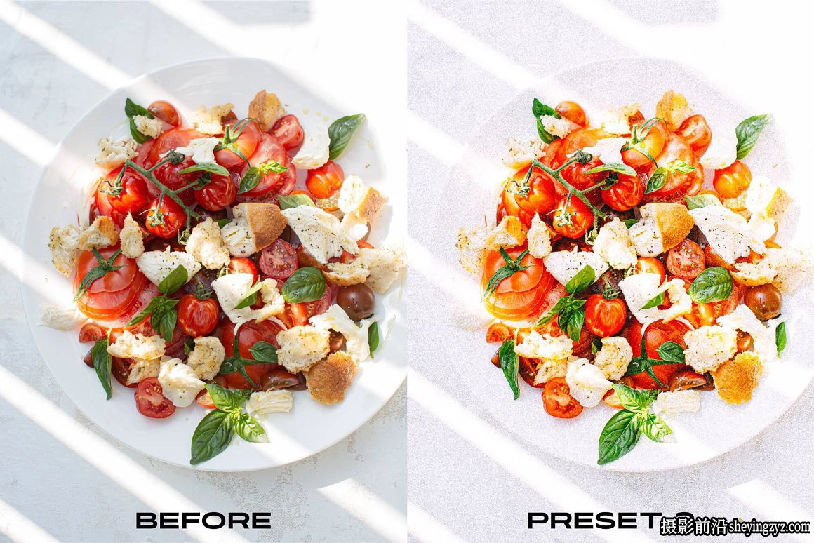 干净美食摄影胶片色彩LR预设升级版lr预设 Yummy Lightroom Presets