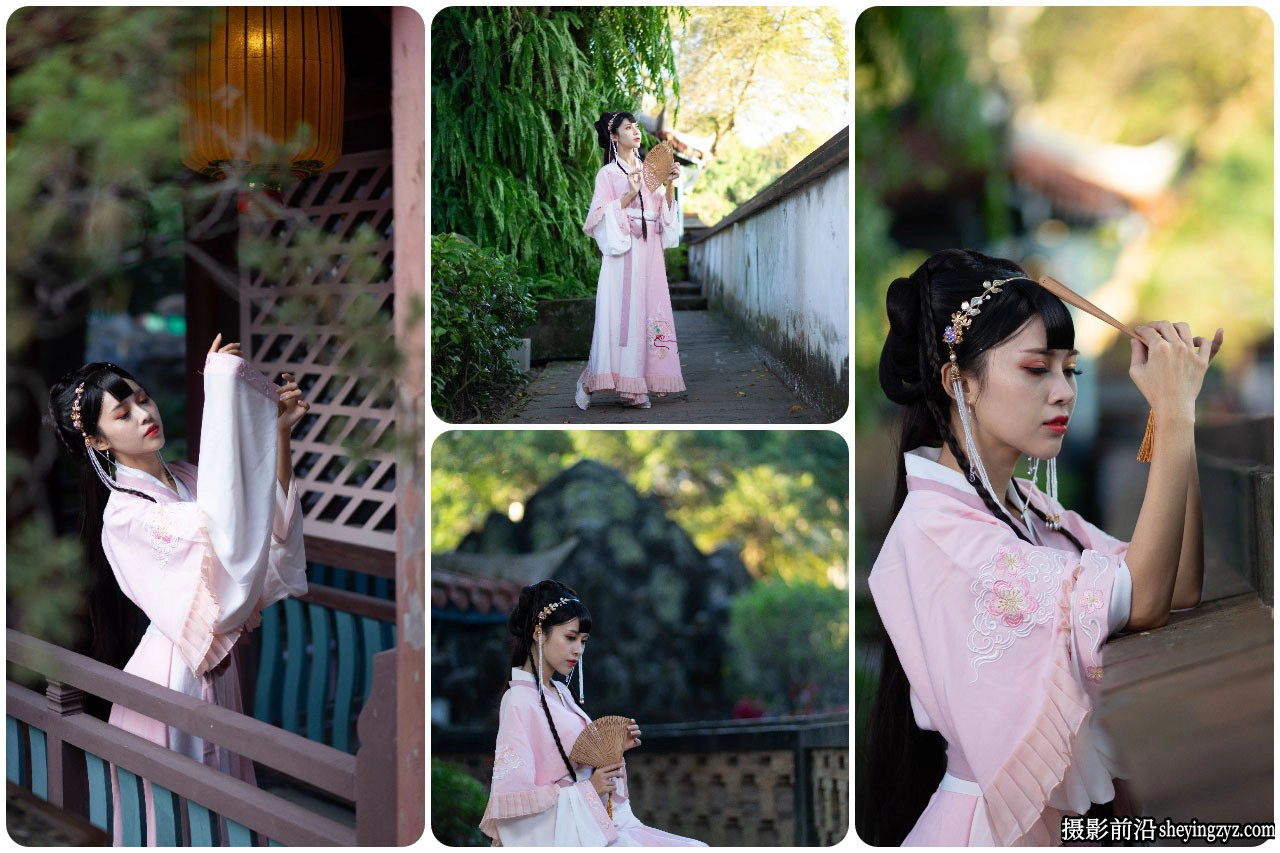 古装戏服美女摄影SONY索尼相机RAW原片修图练习RAW素材