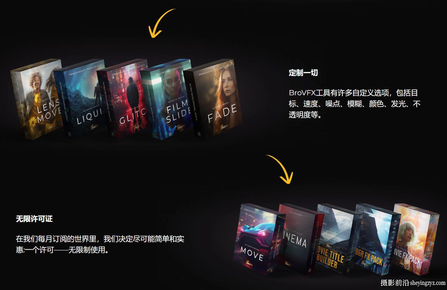 达芬奇超级转场标题特效包合集 BroVFX - Ultimate Bo Pack v4