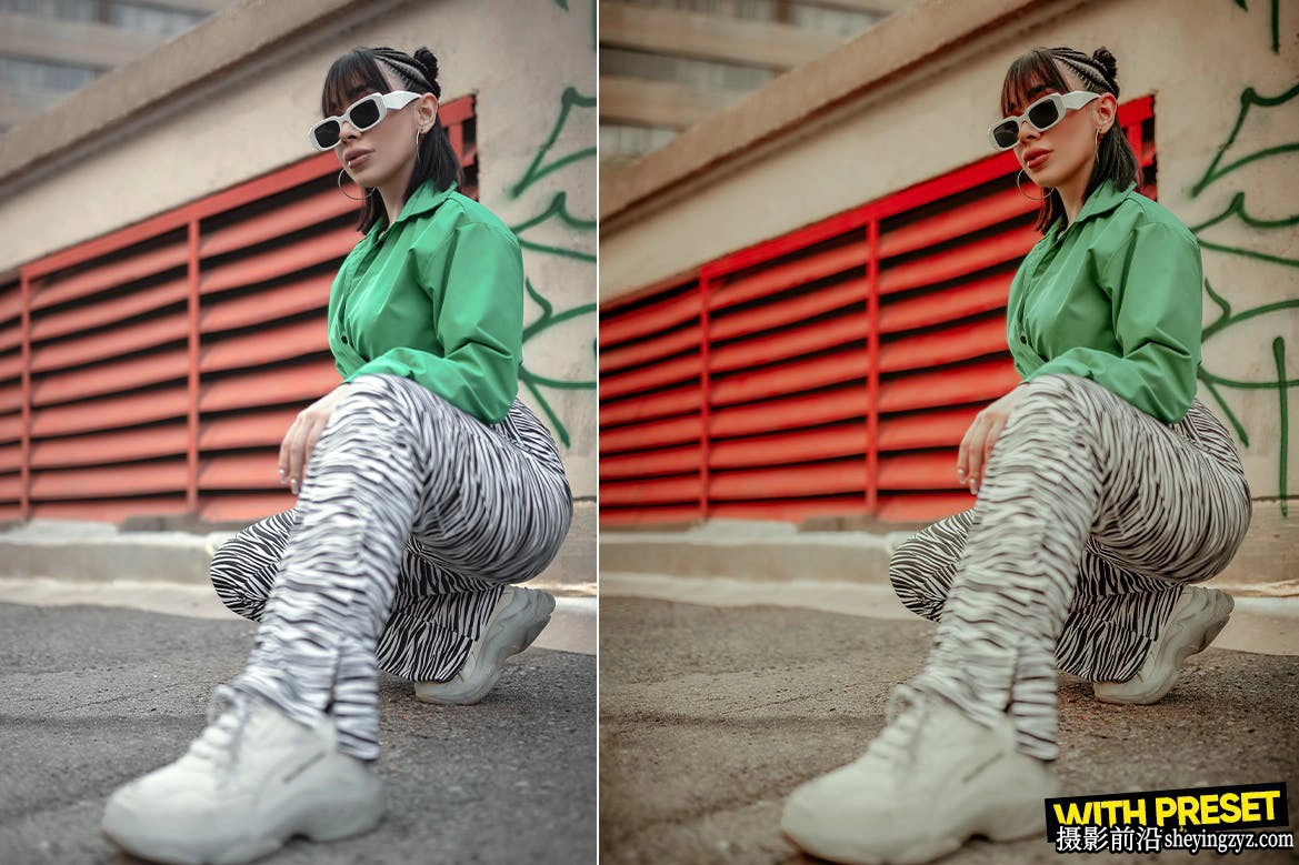 时尚街拍人像LR预设手机LR预设 Sun Kissed Lightroom Presets