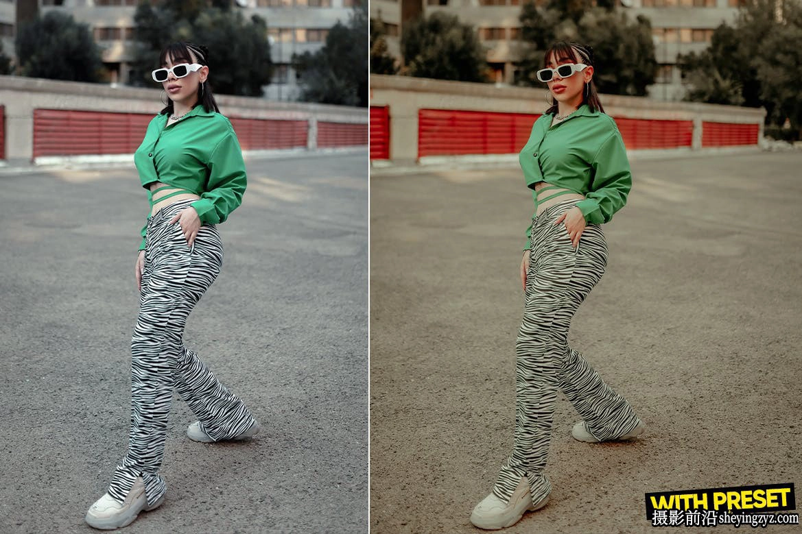 时尚街拍人像LR预设手机LR预设 Sun Kissed Lightroom Presets