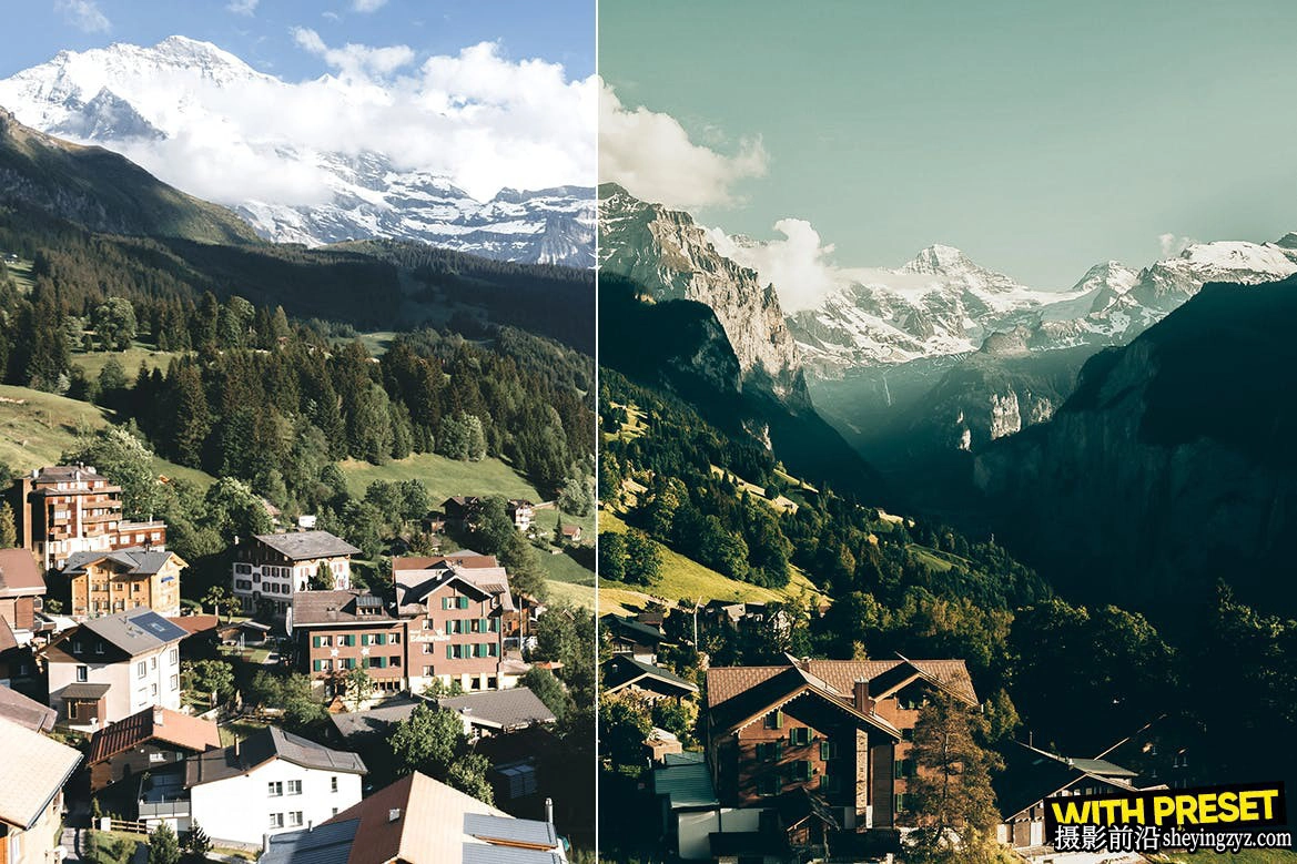 旅拍电影风光LR预设手机LR预设 The View Presets for Lightroom
