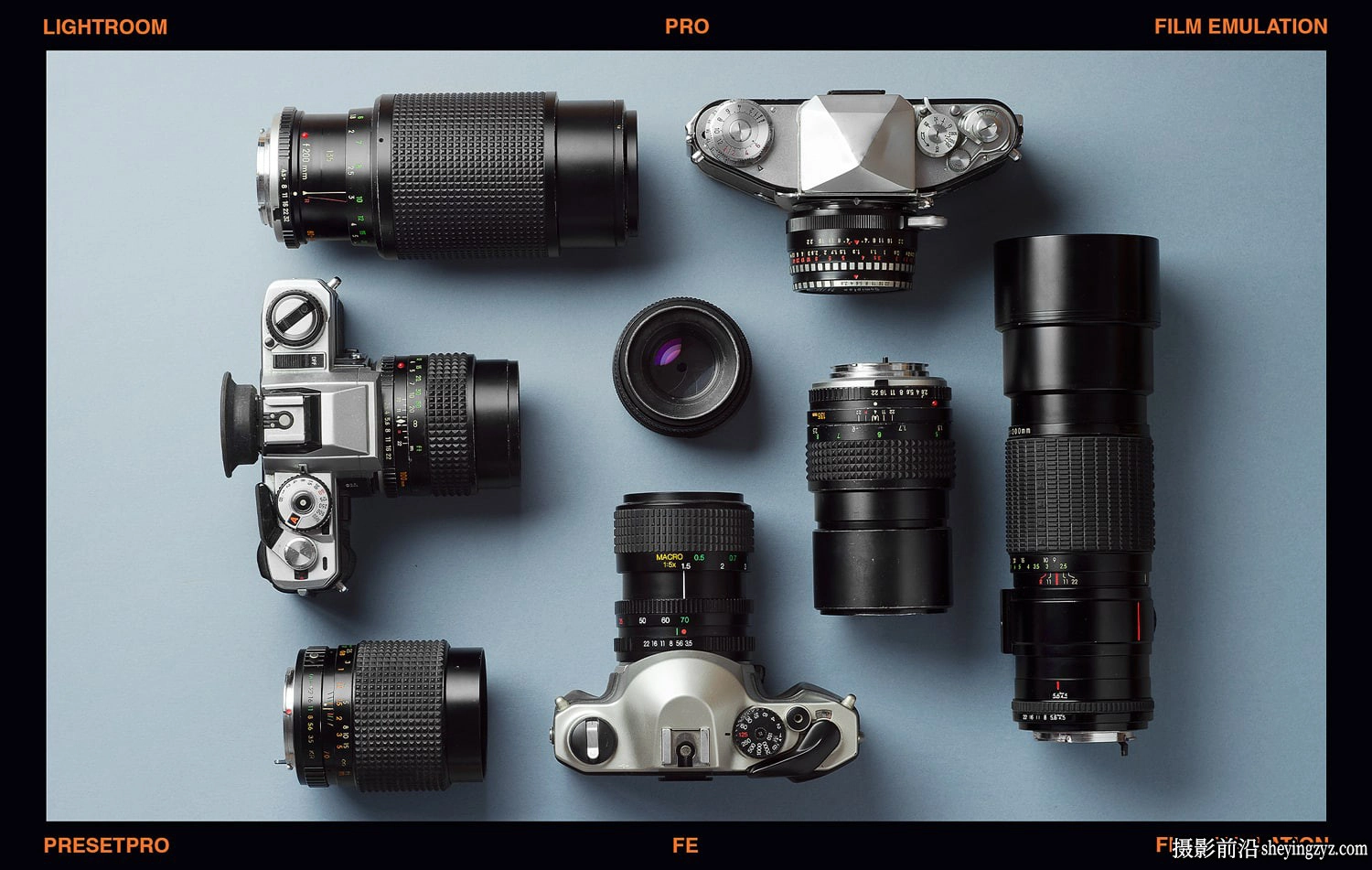 200+柯达富士电影模拟仿真LR预设FCP–Film Stock Complete Edition