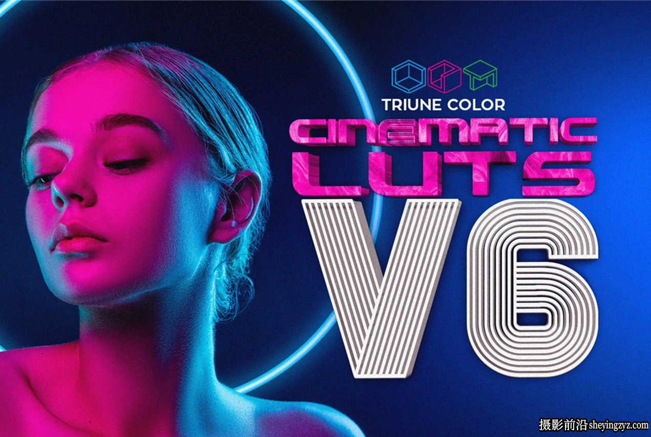 好莱坞经典电影颜色分级LUT预设 Triune Digital Cinematic LUTs V6