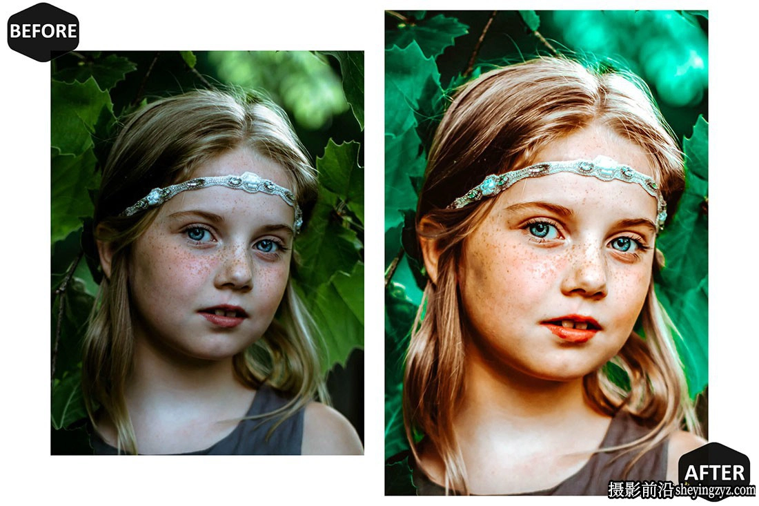 儿童人像摄影通透肤色调色R预设 Little Wonder Lightroom Presets