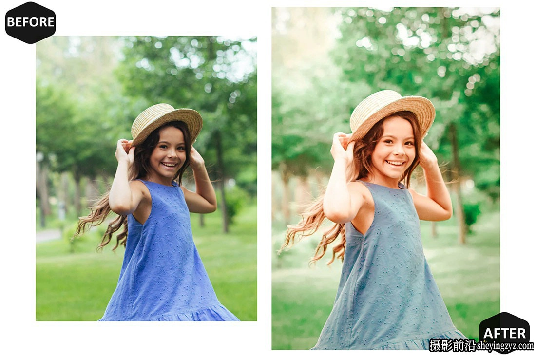 儿童人像摄影通透肤色调色R预设 Little Wonder Lightroom Presets