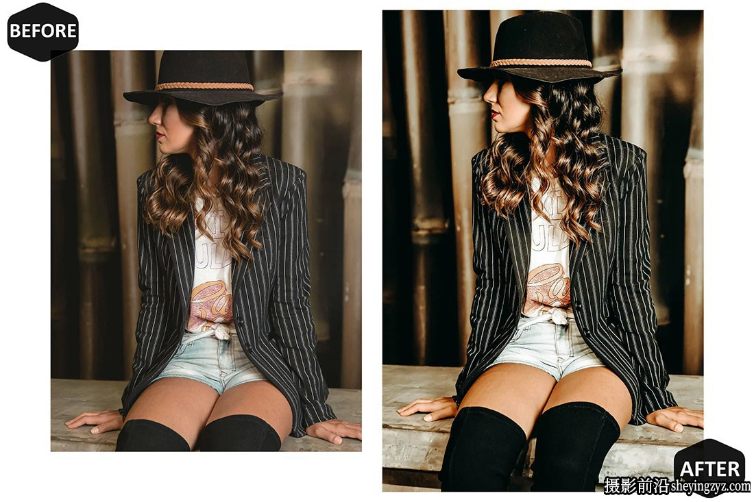 时尚街拍人像LR预设手机LR预设 Trendy Glamour Lightroom Presets