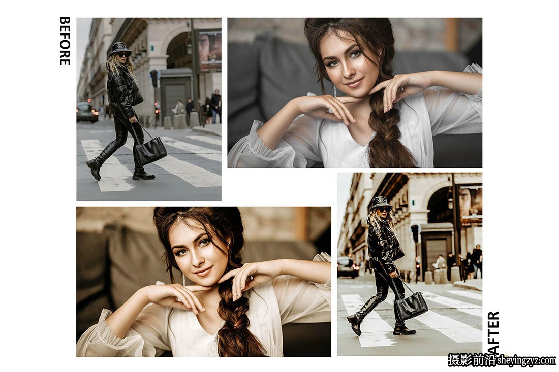 时尚街拍人像LR预设手机LR预设 Trendy Glamour Lightroom Presets