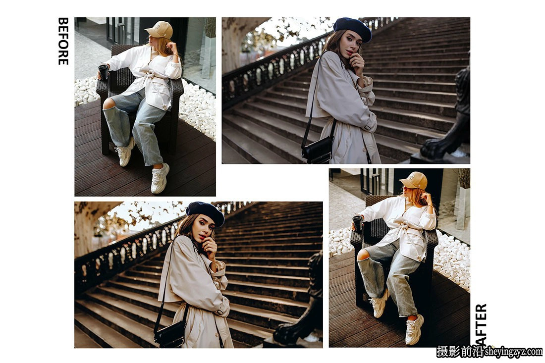时尚街拍人像LR预设手机LR预设 Trendy Glamour Lightroom Presets