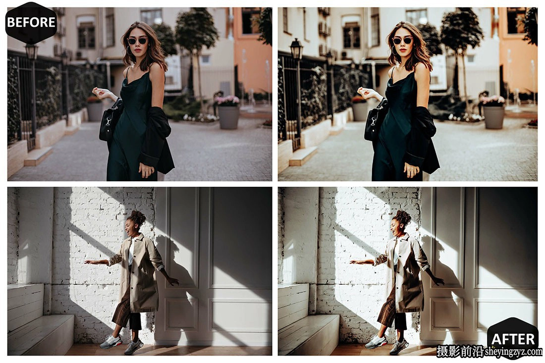 时尚街拍人像LR预设手机LR预设 Trendy Glamour Lightroom Presets