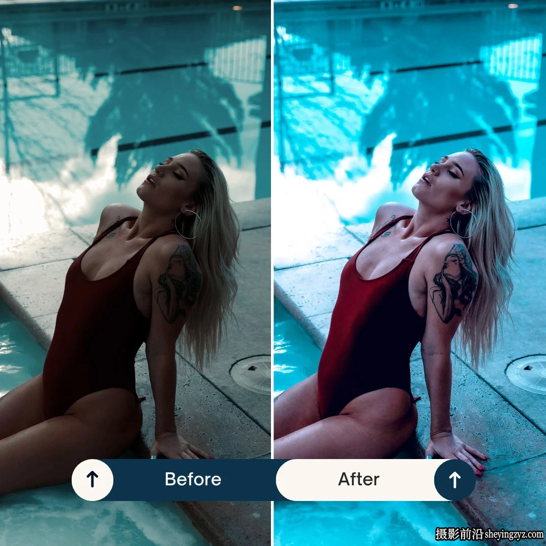 青橙色电影人像LR预设手机预设 Maldives lightroom presets &amp; luts