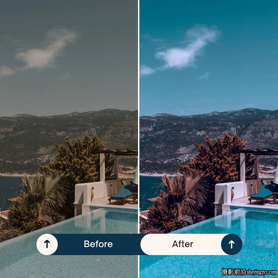 青橙色电影人像LR预设手机预设 Maldives lightroom presets &amp; luts