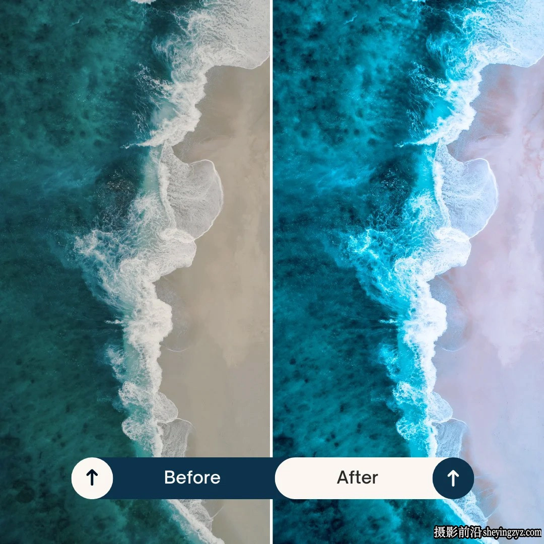 青橙色电影人像LR预设手机预设 Maldives lightroom presets &amp; luts