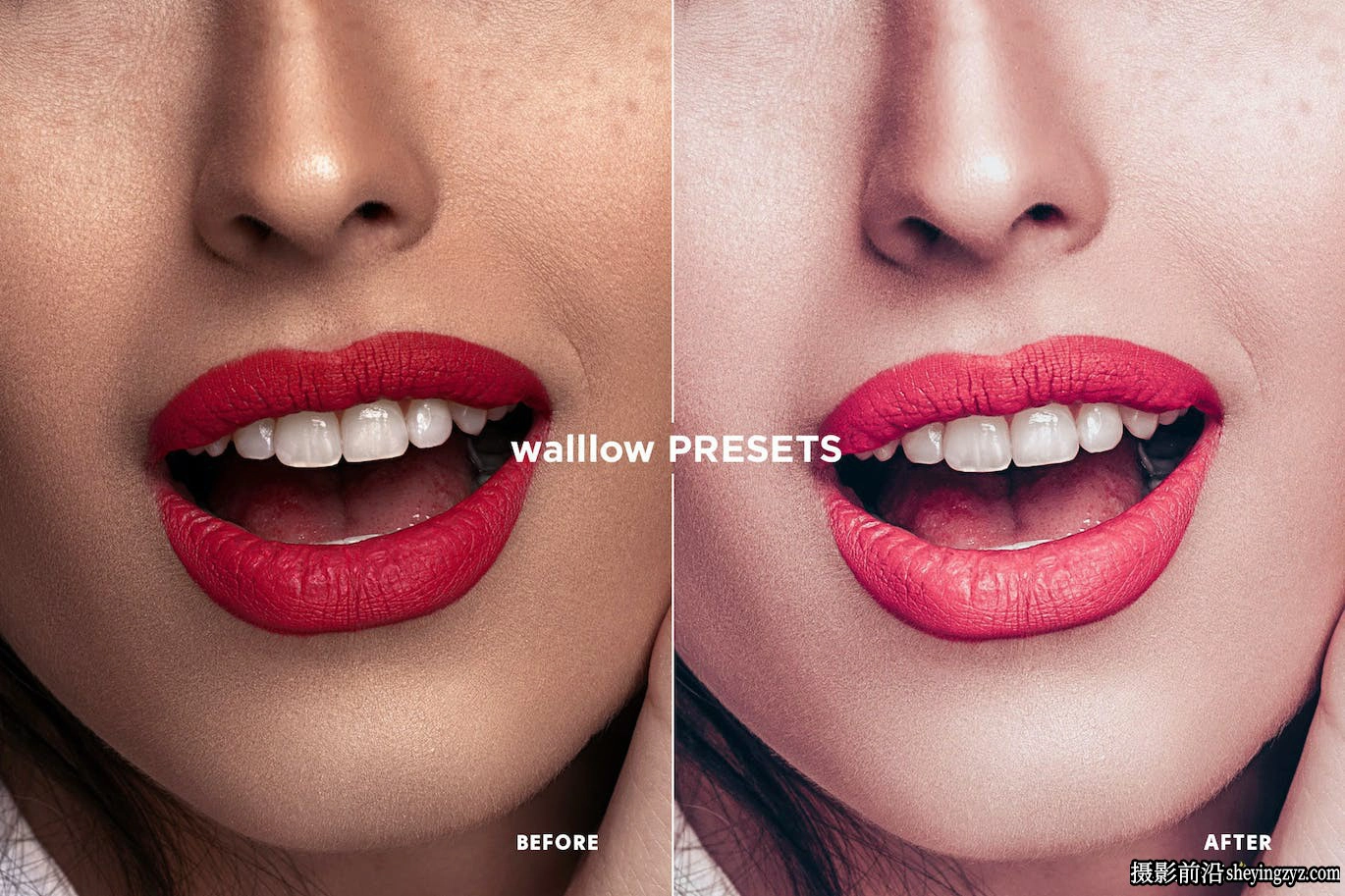 复古美容人像修饰LR预设及手机lr预设 SKIN TONE Lightroom Presets